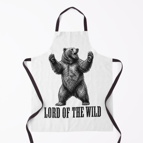Item preview, Lord of the Wild – Roaring Bear Vintage Engraving designed and sold by MotionBanana Art.