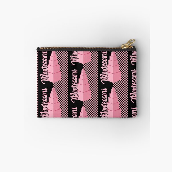 Item preview, Montessori Pink Tower Educator Gift | Sensorial Learning Material Art black designed and sold by TeyMank.