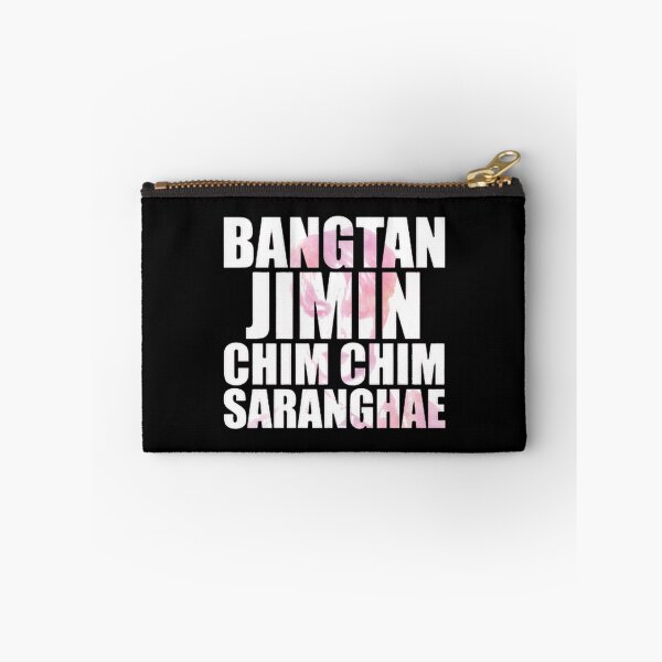 Item preview, Bts Chim Chim And Words Pink Watercolours Army Kpop designed and sold by Charles Elliott.