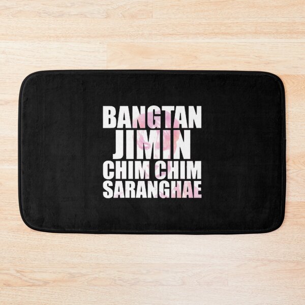 Item preview, Bts Chim Chim And Words Pink Watercolours Army Kpop designed and sold by Charles Elliott.