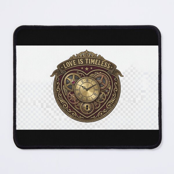 Item preview, Love Is Timeless Mechanical Vintage Heart Graphic designed and sold by eihabo.