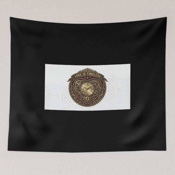 Item preview, Love Is Timeless Mechanical Vintage Heart Graphic designed and sold by eihabo.