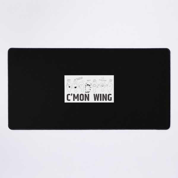 Item preview, C'Mon Wing Funny Chicken Wing Fan Gift designed and sold by Charles Elliott.