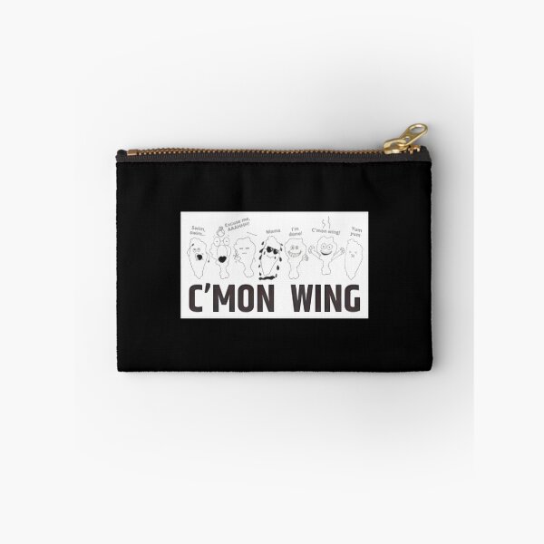 Item preview, C'Mon Wing Funny Chicken Wing Fan Gift designed and sold by Charles Elliott.