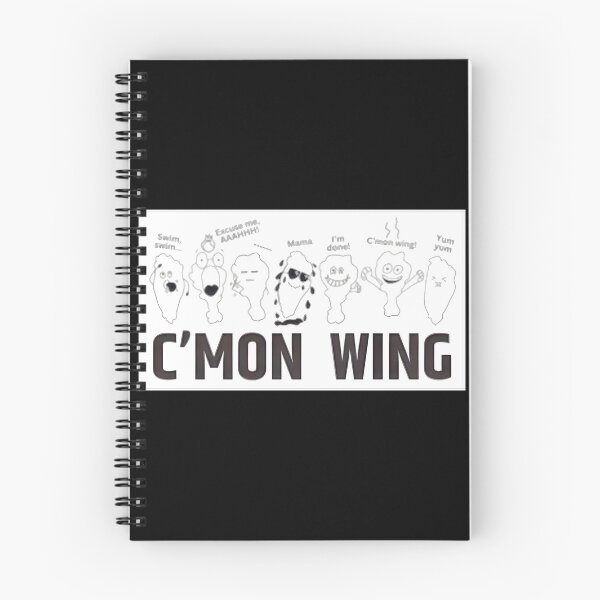Item preview, C'Mon Wing Funny Chicken Wing Fan Gift designed and sold by Charles Elliott.