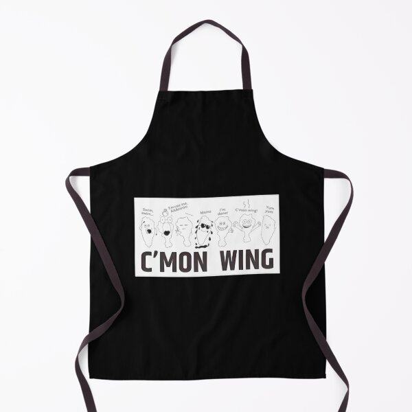 Item preview, C'Mon Wing Funny Chicken Wing Fan Gift designed and sold by Charles Elliott.