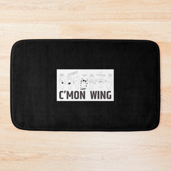 Item preview, C'Mon Wing Funny Chicken Wing Fan Gift designed and sold by Charles Elliott.
