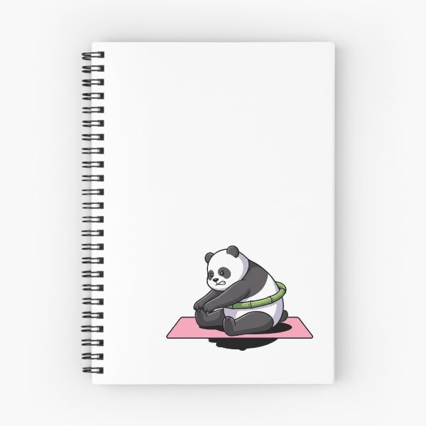 Item preview, Funny Panda Bamboo Hula Hoop Fitness Yoga Mat designed and sold by Rare By Hero.