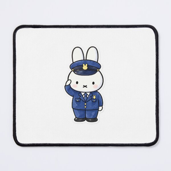 Item preview, Police officer miffy designed and sold by Jadedoodle.