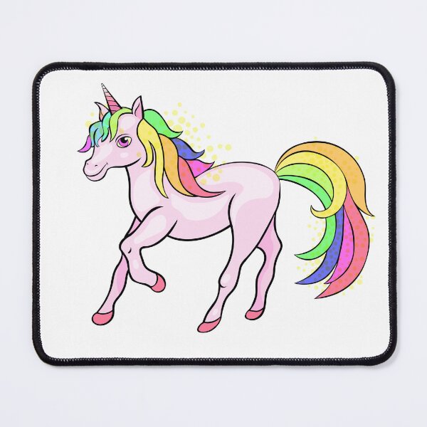 Item preview, magical unicorn with a thick mane designed and sold by OrPolly.
