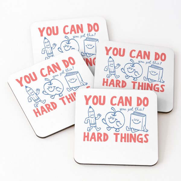 Item preview, You Can Do Hard Things designed and sold by gunaone-design.