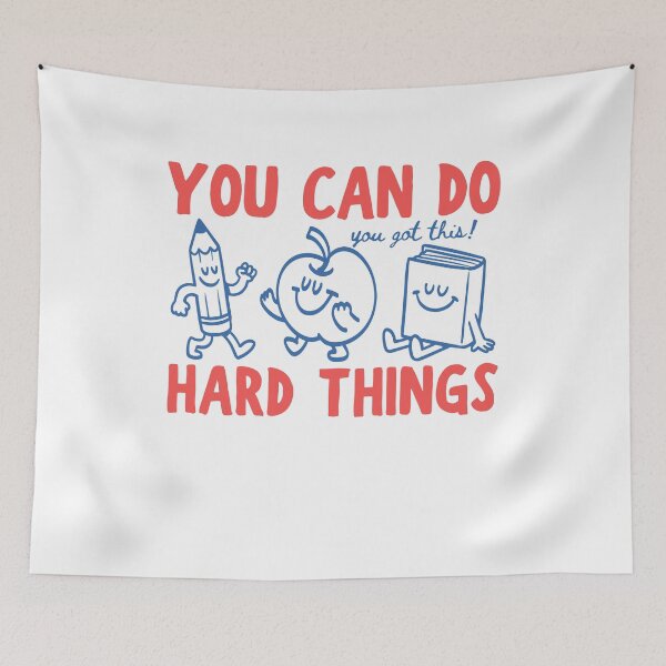 Item preview, You Can Do Hard Things designed and sold by gunaone-design.