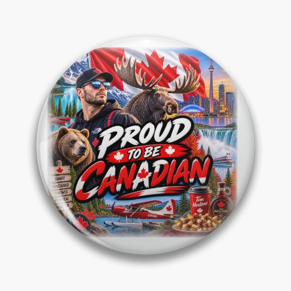 Item preview, Proud To Be Canadian | Canada Culture & Heritage designed and sold by GlitchThreads.