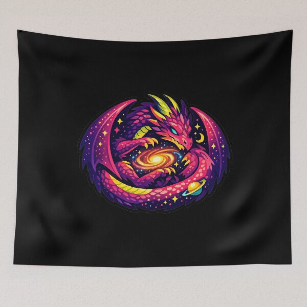 Item preview, Guardian Dragon of the Spiral Galaxy  designed and sold by Sketchlegacy.