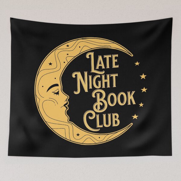 Item preview, Late Night Book Club designed and sold by humnoo.