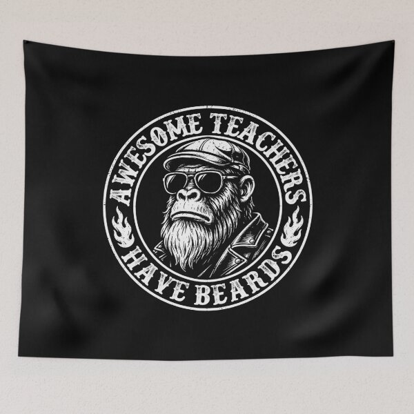 Item preview, Awesome Teachers Have Beards designed and sold by gunaone-design.
