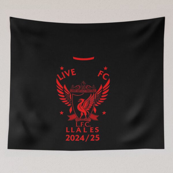 Aperçu de l'œuvre Liverpool FC 2024/25 créée et vendue par Natho Templates.