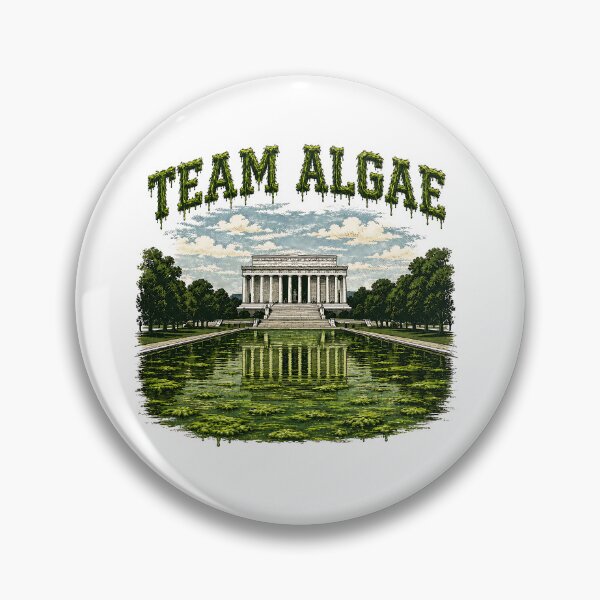 Item preview, Team Algae Washington-DC Memorial Reflecting Pool designed and sold by AnaHahn.