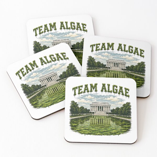 Item preview, Team Algae Washington-DC Memorial Reflecting Pool designed and sold by AnaHahn.