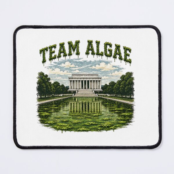 Item preview, Team Algae Washington-DC Memorial Reflecting Pool designed and sold by AnaHahn.