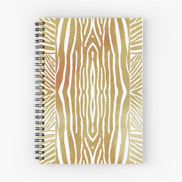 Item preview, Hand drawn gold zebra stripes designed and sold by Anne Londez Studio.