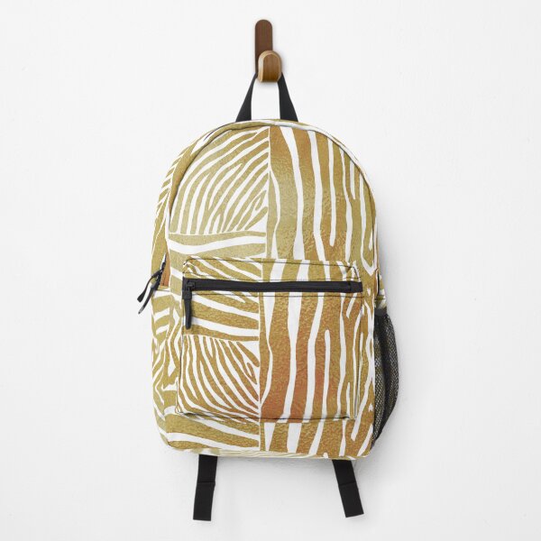 Item preview, Hand drawn gold zebra stripes designed and sold by Anne Londez Studio.