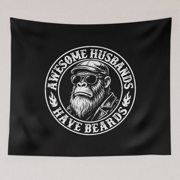 Item preview, Awesome Husbands Have Beards designed and sold by gunaone-design.