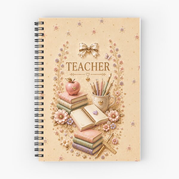 Item preview, Teacher – Elegant Pastel Floral Teacher Design designed and sold by HO•Designs.