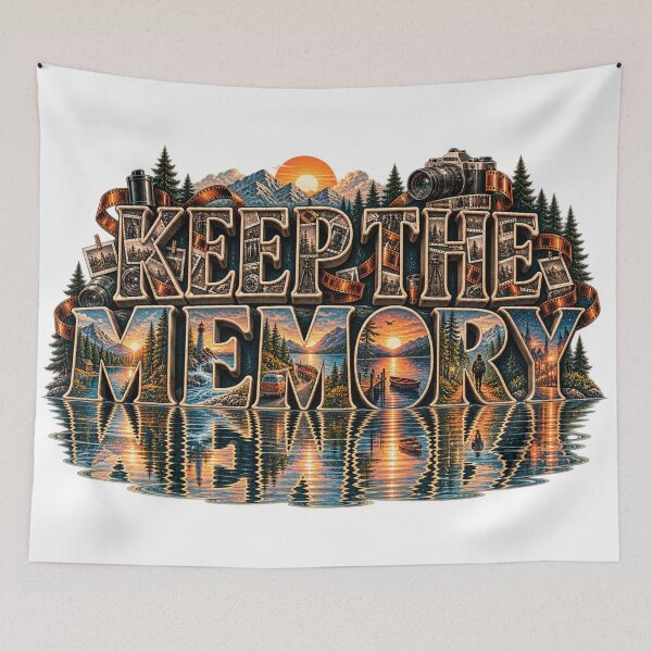 Item preview, Keep the Memory – Film Negative Reflection Art designed and sold by Golden Era Studio.