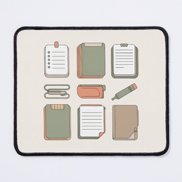Item preview, Minimal Flashcards Study Aesthetic Stationery Grid designed and sold by TrendMorphic.