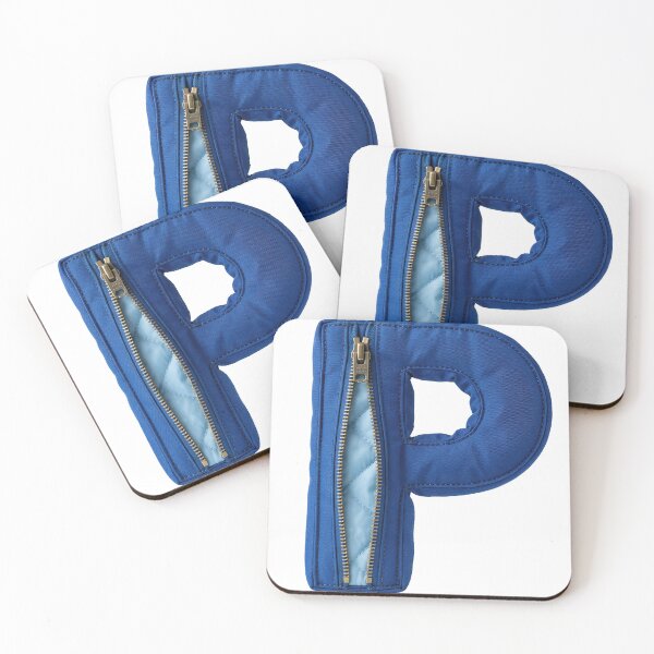 Item preview, ZIPPER LETTER P designed and sold by ART-TYPE.
