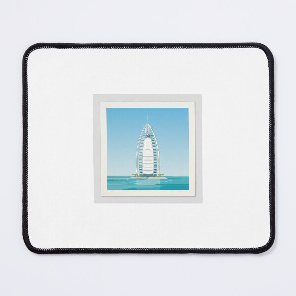Item preview, Burj Al Arab Hotel - Minimalist Luxury Design designed and sold by MiniBuildPrints.