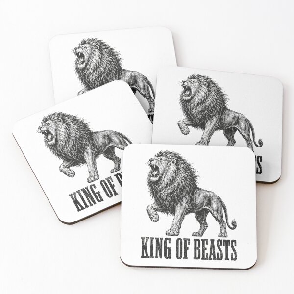 Item preview, King of Beasts – Roaring Lion Vintage Engraving designed and sold by MotionBanana Art.