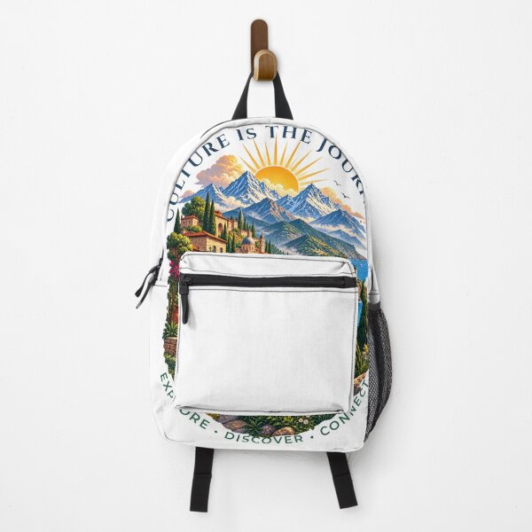 Item preview, Culture Is The Journey – Vintage European Travel Wanderlust Art designed and sold by ArtsyExplorer.