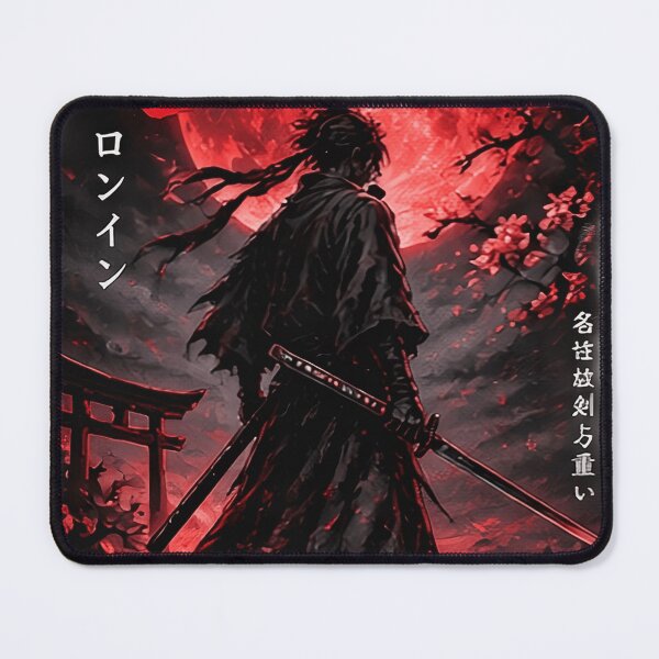 Item preview, The lone crimsom samurai designed and sold by Akilez.