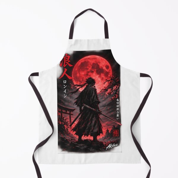 Item preview, The lone crimsom samurai designed and sold by Akilez.