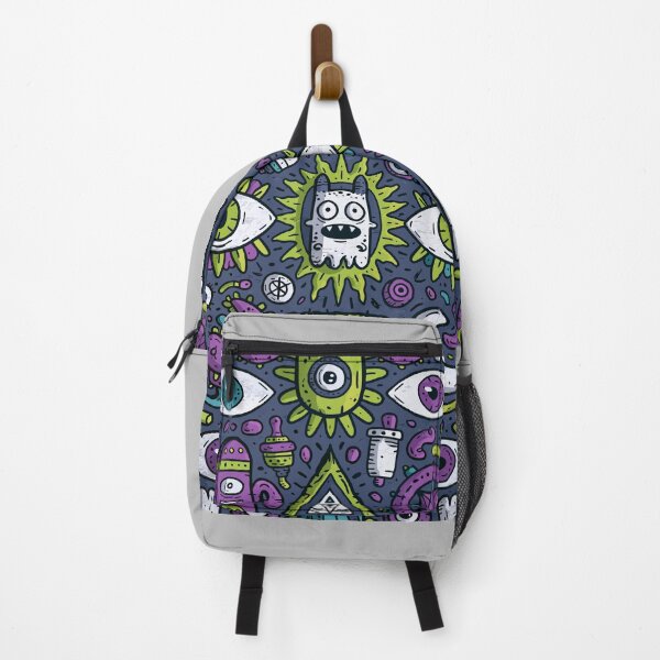 Item preview, Whimsical Psychedelic Monster Eyes Pattern Art designed and sold by Romgora.
