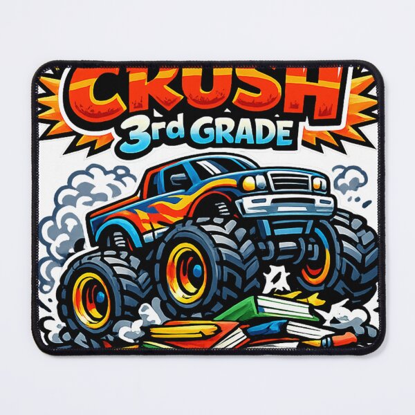 Item preview, I'm Ready to Crush 3rd Grade - Monster Truck - Back to School designed and sold by SON SON.