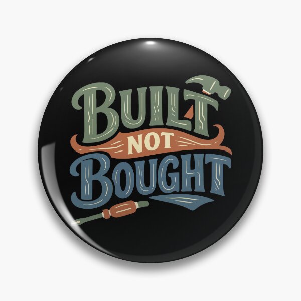 Item preview, Built Not Bought Dad – Craftsmanship Gift  – Father’s Day Gift designed and sold by stylishdzign.