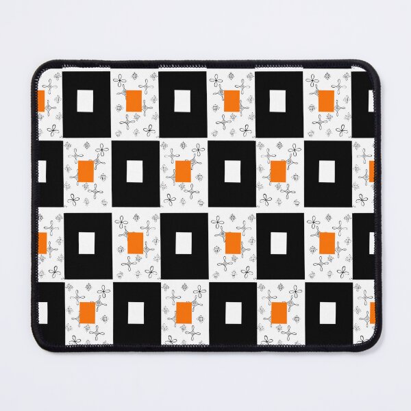 Item preview, Orange and Black with sparkles Checkered  designed and sold by Zoilasosaart.