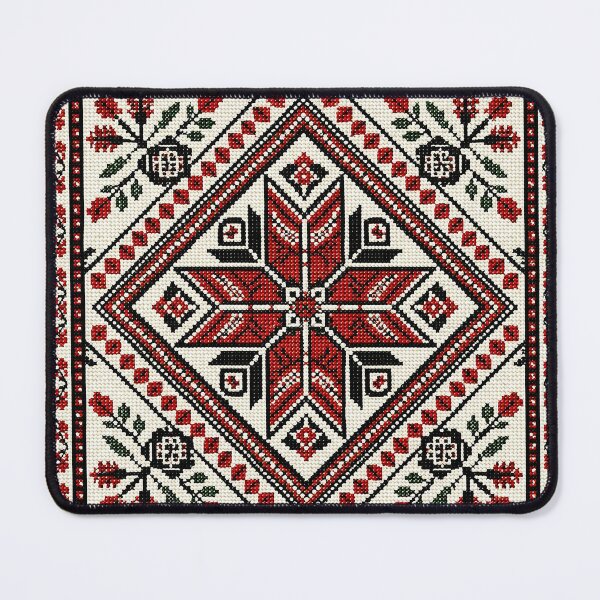 Item preview, Palestinian Tatreez Folk Embroidery | Geometric Cross Stitch Pattern designed and sold by BrainCurves.