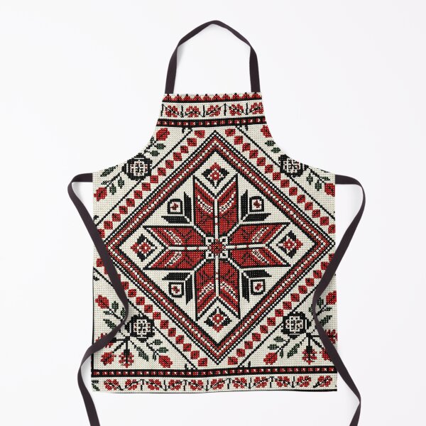 Item preview, Palestinian Tatreez Folk Embroidery | Geometric Cross Stitch Pattern designed and sold by BrainCurves.