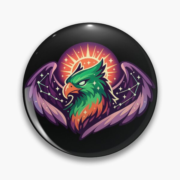 Item preview, Astral Griffin Beneath the Solar Halo  designed and sold by Sketchlegacy.