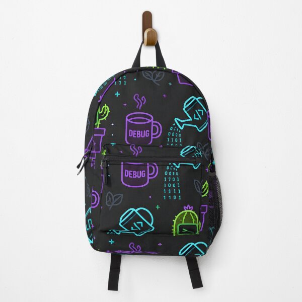 Item preview, Dark Mode WFH Plant Parent Seamless Pattern designed and sold by ThirdShiftLab.