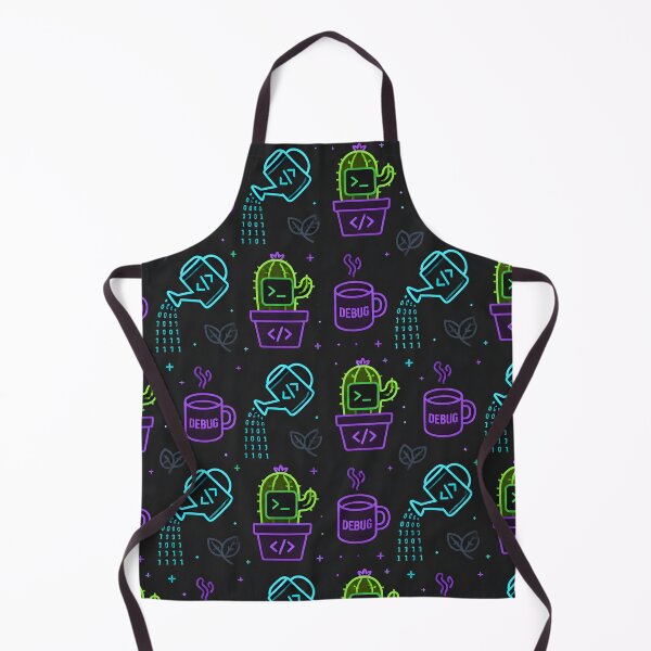 Item preview, Dark Mode WFH Plant Parent Seamless Pattern  designed and sold by ThirdShiftLab.