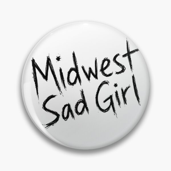 Item preview, Midwest Sad Girl logo designed and sold by Azukas-Designs.