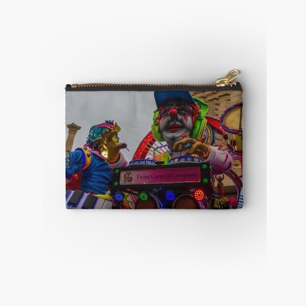 Item preview, Colorful Carnival Parade Float With Giant Clown Sculptures and Festive Street Performers designed and sold by Nmallia.