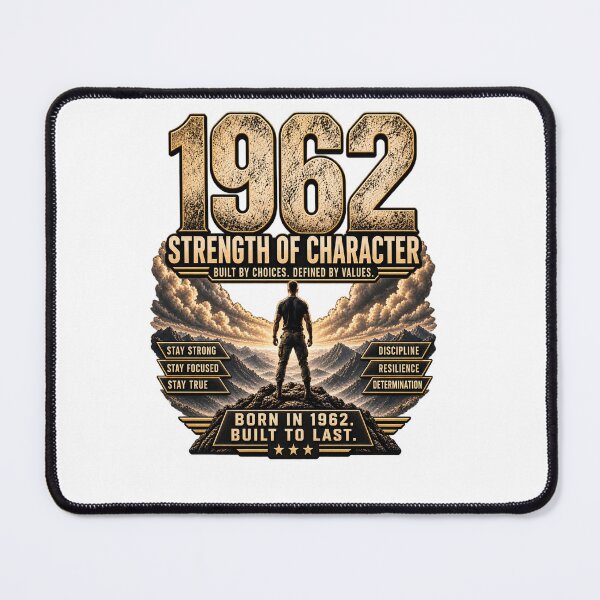 Item preview, Born in 1962 Strength of Character designed and sold by JMDG Studio.