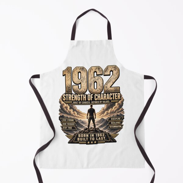 Item preview, Born in 1962 Strength of Character designed and sold by JMDG Studio.