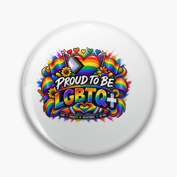 Item preview, Proud To Be LGBTQ+ | Pride, Love & Equality designed and sold by GlitchThreads.